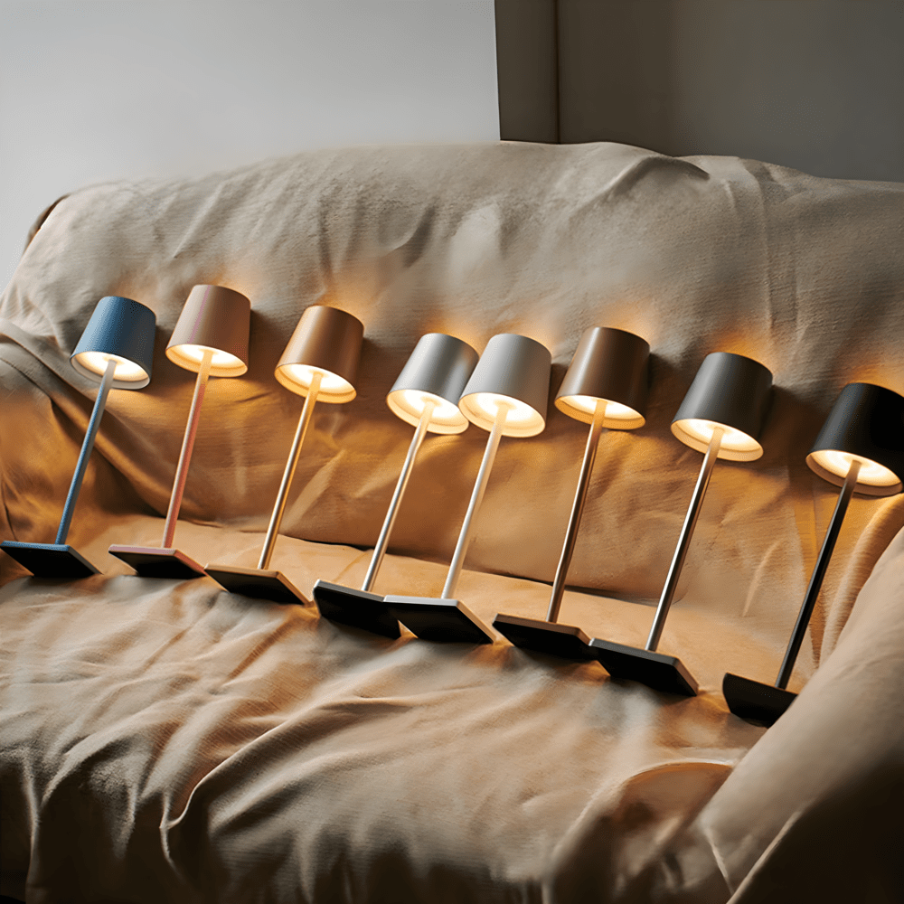 Rechargeable wireless table lamp - LED light for every room