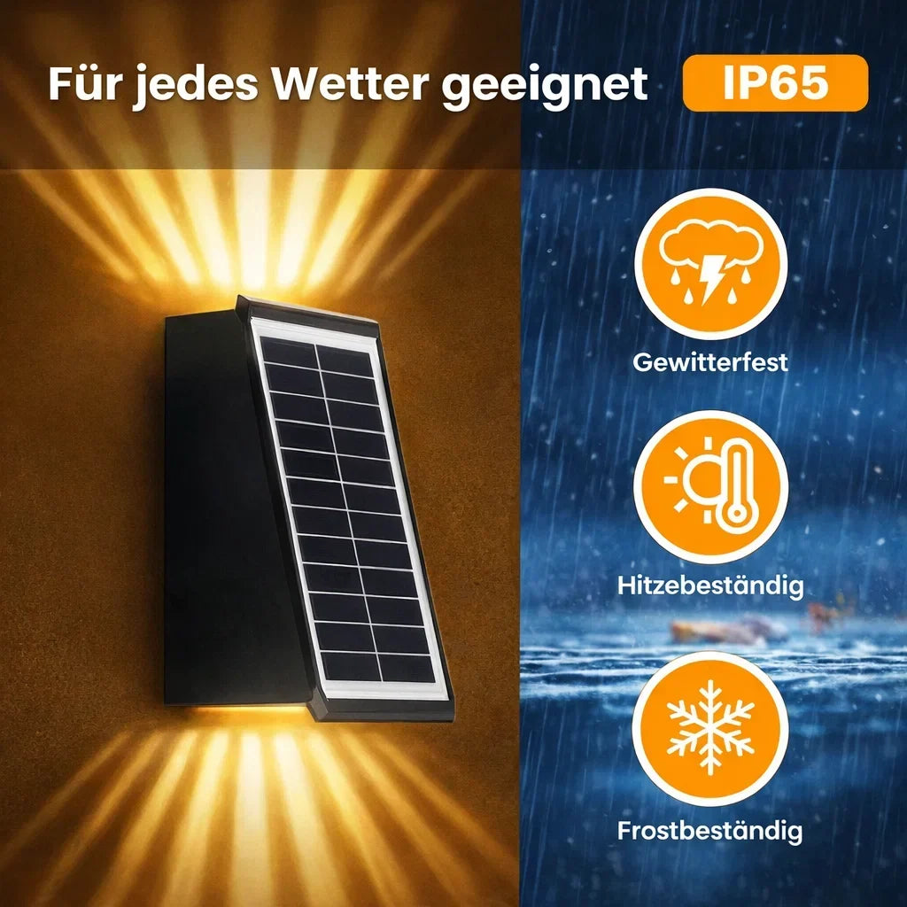 Außenwandleuchte mit RGB und Warmweiß – Kabellos