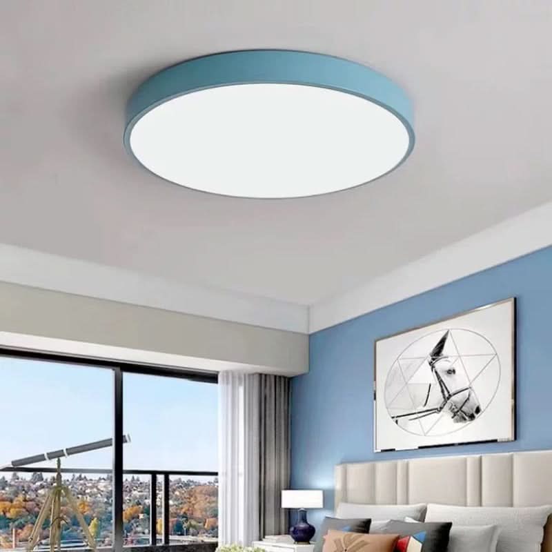 Runde LED Deckenleuchte für Wohnzimmer, Büro und Kinderzimmer