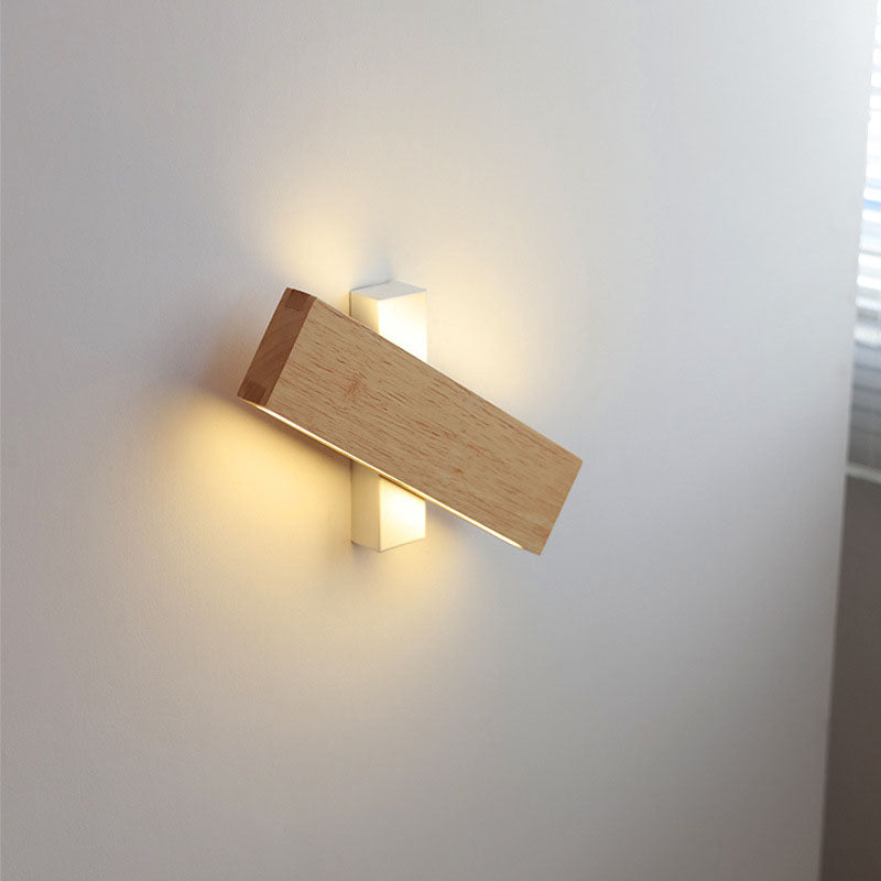LED Wandleuchte drehbar – minimalistisches japanisches Design