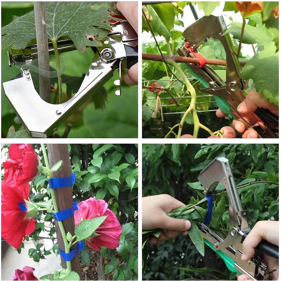 Pflanzen Bindegerät für Garten und Gewächshaus – kompaktes Handgerät