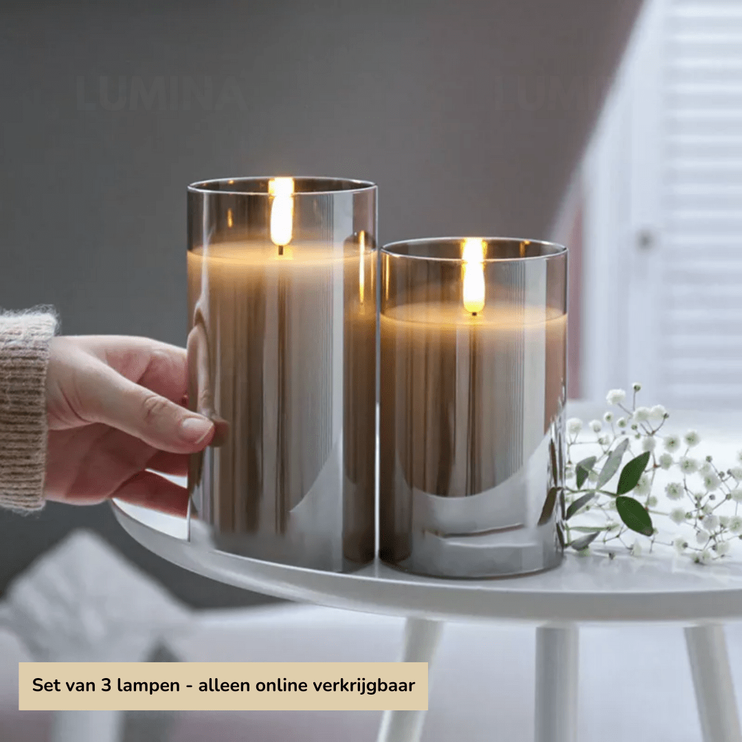 Flackernde LED-Kerzen mit realistischer Flammenoptik