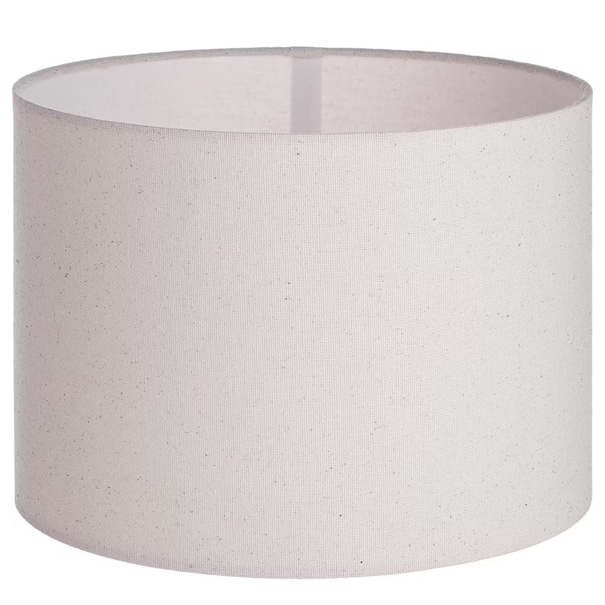 Table lamp with a ceramic base and fabric shade - Industrial design