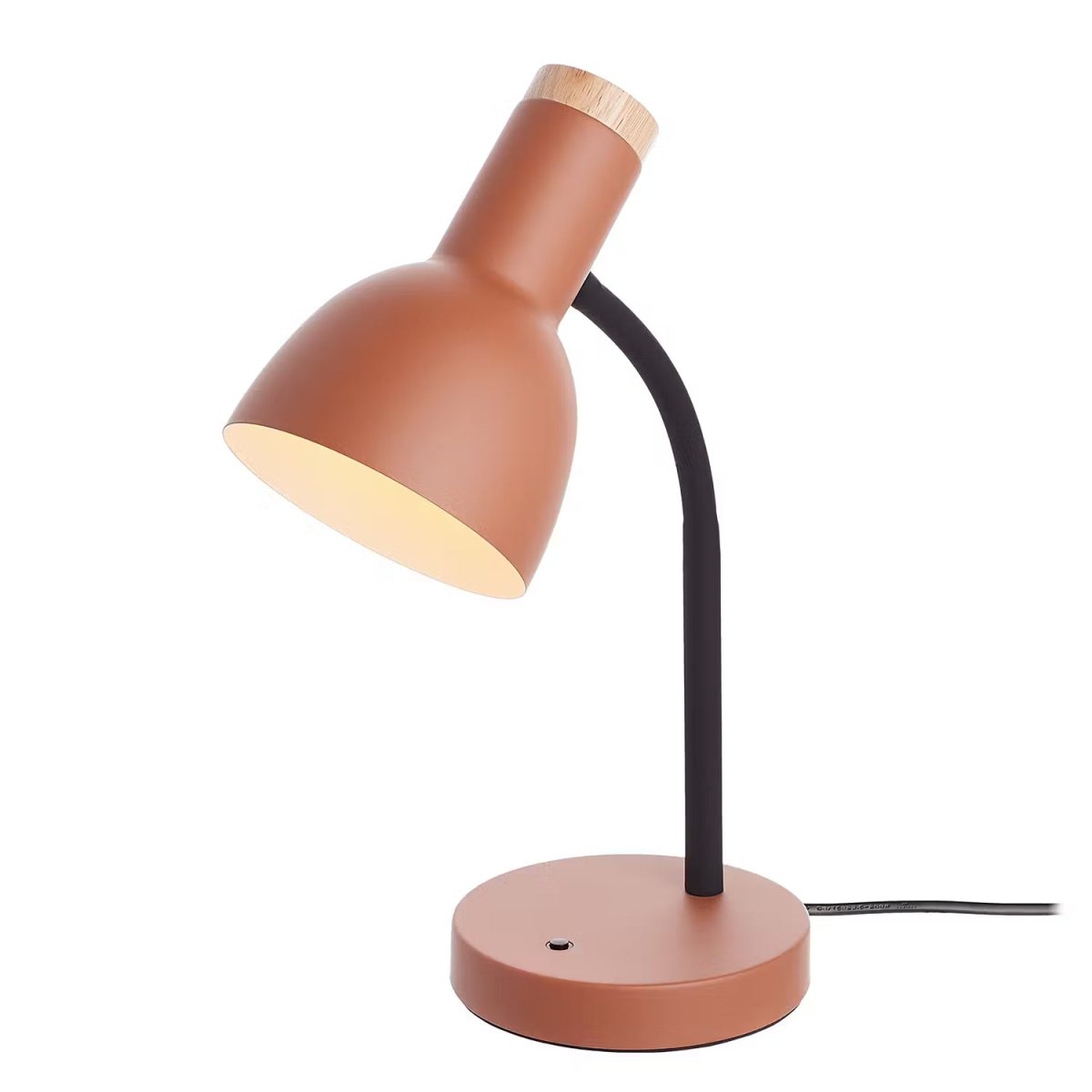 Modern metal desk lamp – Focused light for home offices and reading