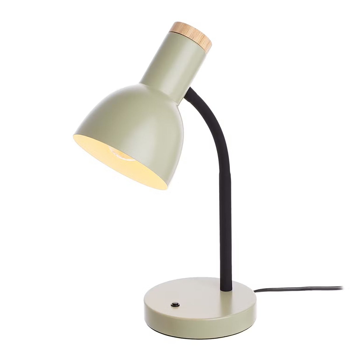 Modern metal desk lamp – Focused light for home offices and reading
