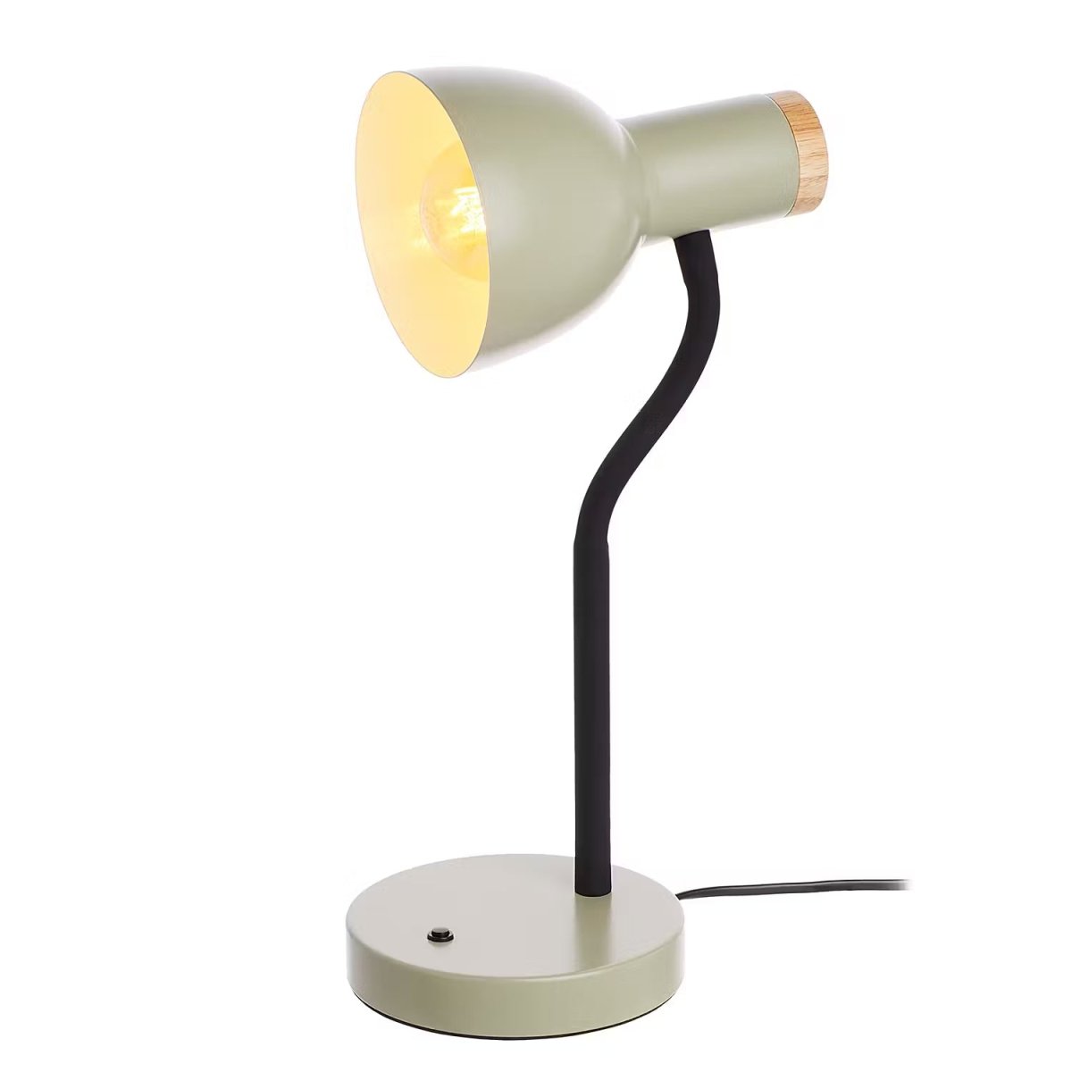 Modern metal desk lamp – Focused light for home offices and reading