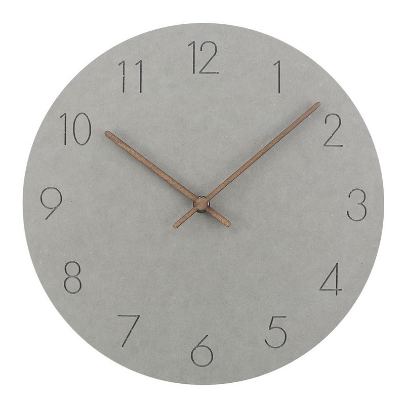 Minimalist wall clock - silent and modern for the living room