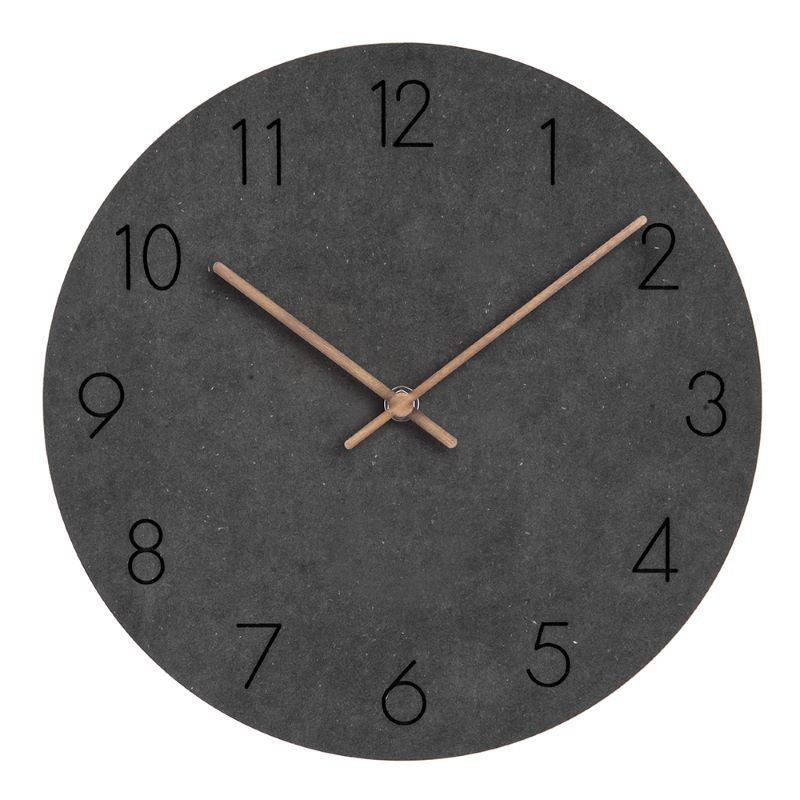 Minimalist wall clock - silent and modern for the living room