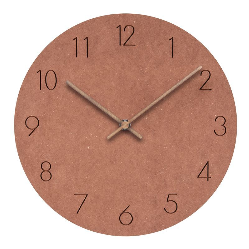 Minimalist wall clock - silent and modern for the living room