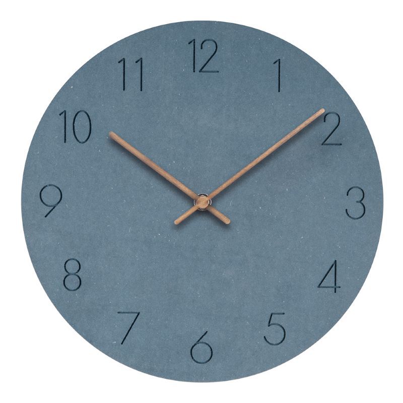 Minimalist wall clock - silent and modern for the living room