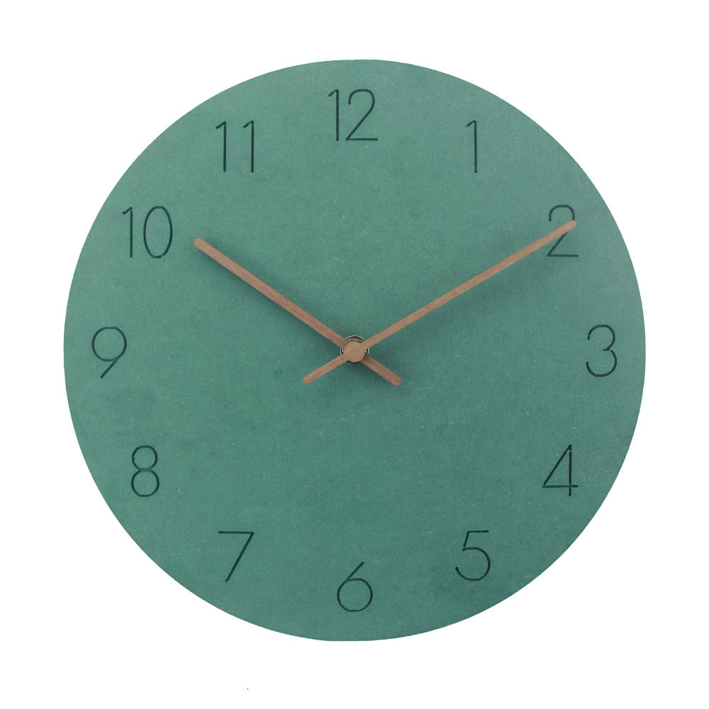 Minimalist wall clock - silent and modern for the living room
