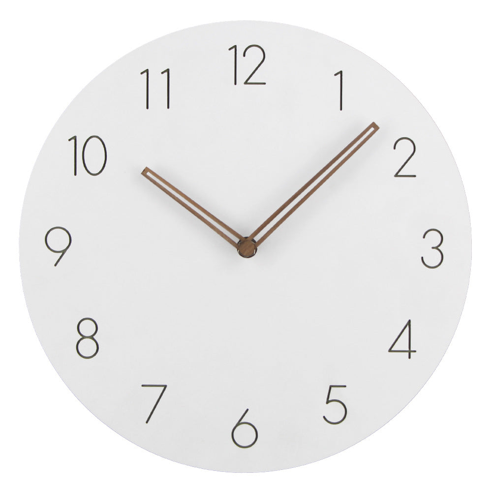 Minimalist wall clock - silent and modern for the living room