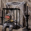 Elektrischer Horrorschädel Halloween Dekoration mit Bewegungssensor