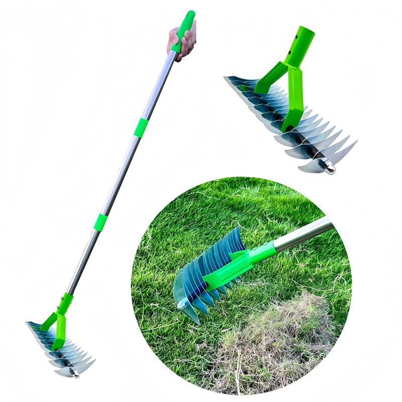 Vertikutierer mit Teleskopgriff – Ergonomisches Gartenwerkzeug
