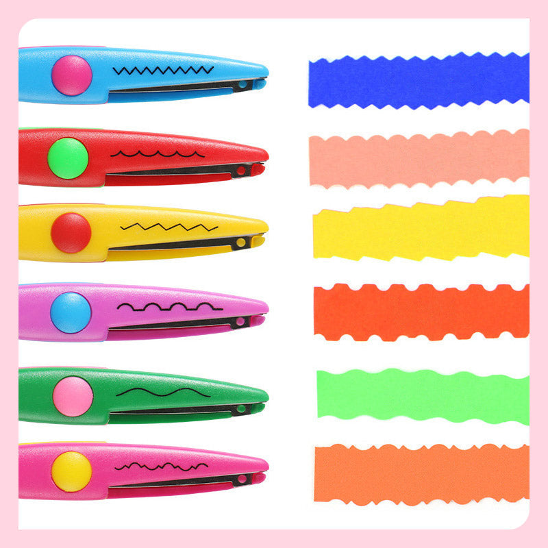 Dekoratives Bastelscheren-Set – 6 Musterscheren für Kinder product image 6