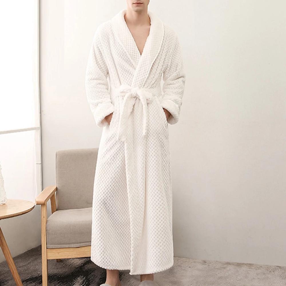 Fleece Bademantel Unisex – weich, warm und atmungsaktiv