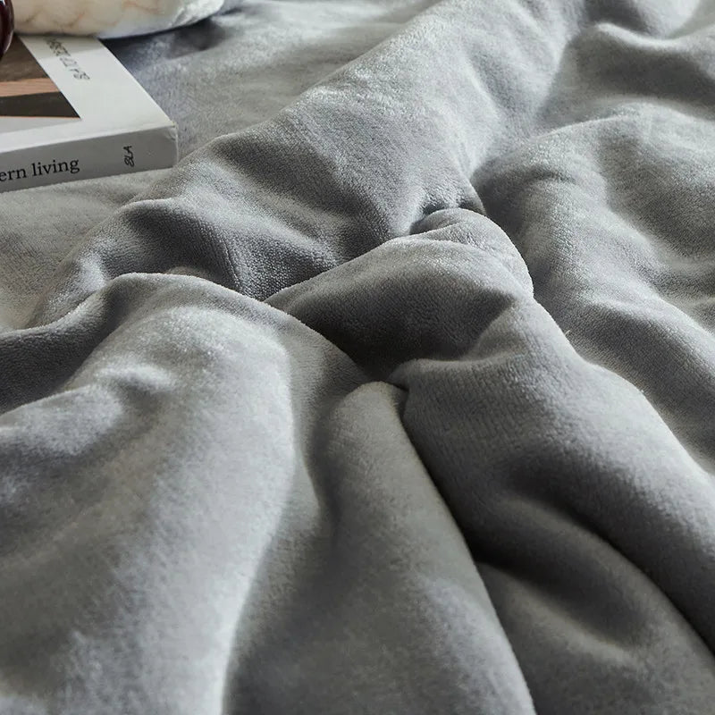 Fleece blanket 150x200 cm – soft throw for two people