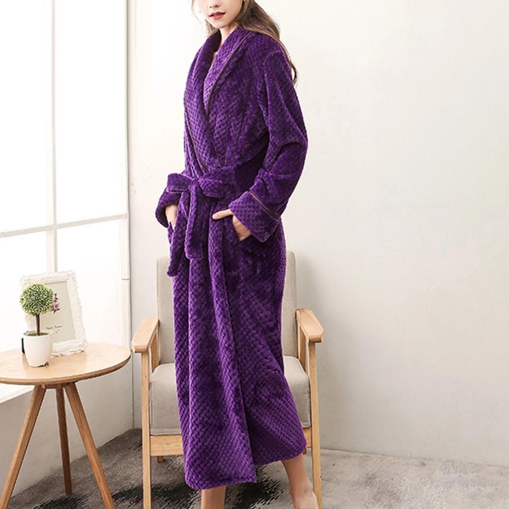 Fleece Bademantel Unisex – weich, warm und atmungsaktiv
