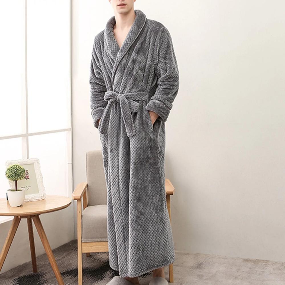 Fleece Bademantel Unisex – weich, warm und atmungsaktiv