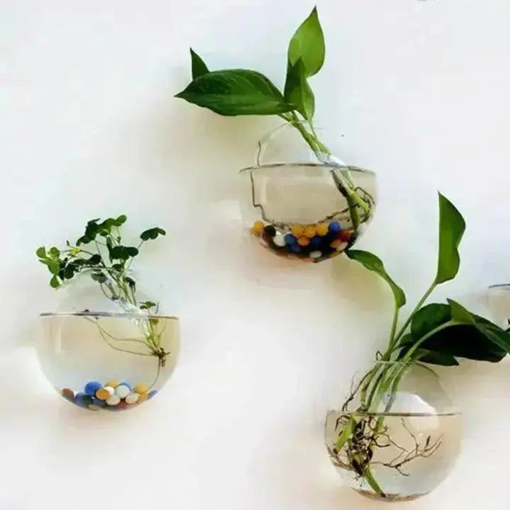 Minimalistische Glas Wandvase Für Stilvolle Raumdekoration product image 2