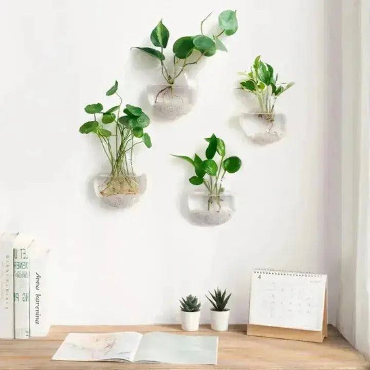 Minimalistische Glas Wandvase Für Stilvolle Raumdekoration product image 8