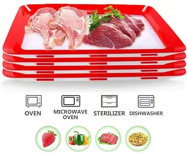 Wiederverwendbare Lebensmittel Aufbewahrungsbox Luftdicht Stapelbar Küche product image 9