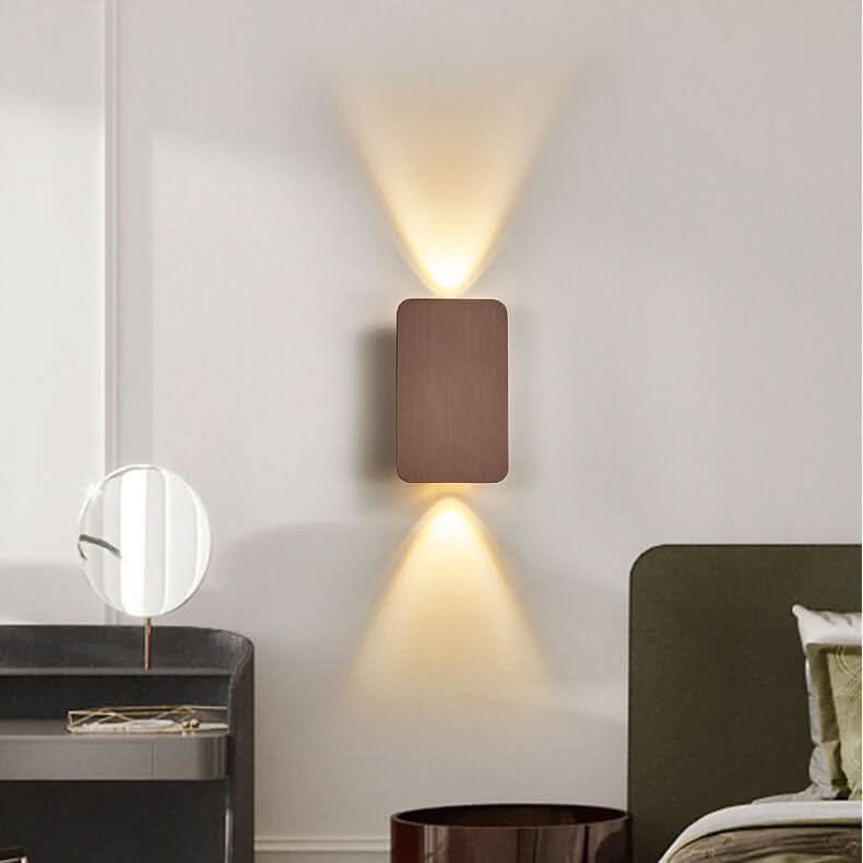 LED Wandleuchte aus Aluminium für Flur, Treppenhaus und Wohnzimmer