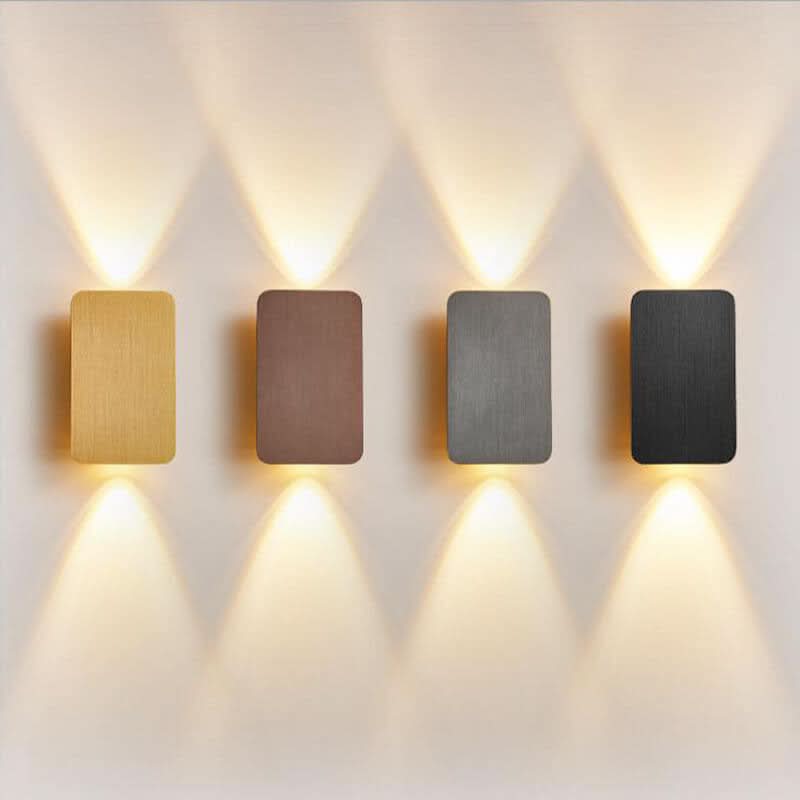 LED Wandleuchte aus Aluminium für Flur, Treppenhaus und Wohnzimmer