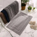 Bathroom mat with a modern design for comfort and style