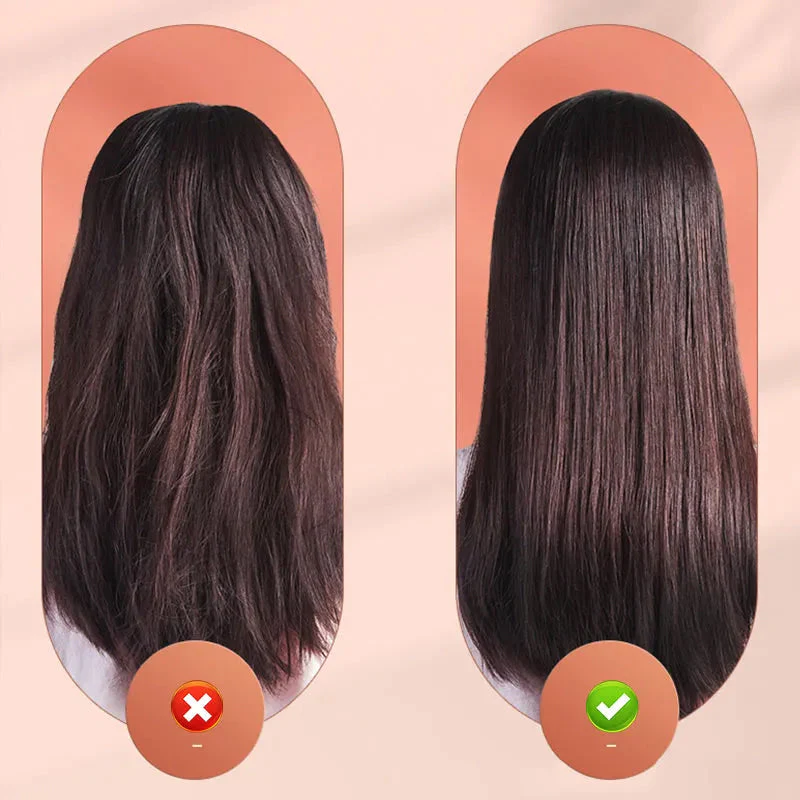 2-in-1-Lockenstab und Glätteisen – kompakter Mini-Haarstyler