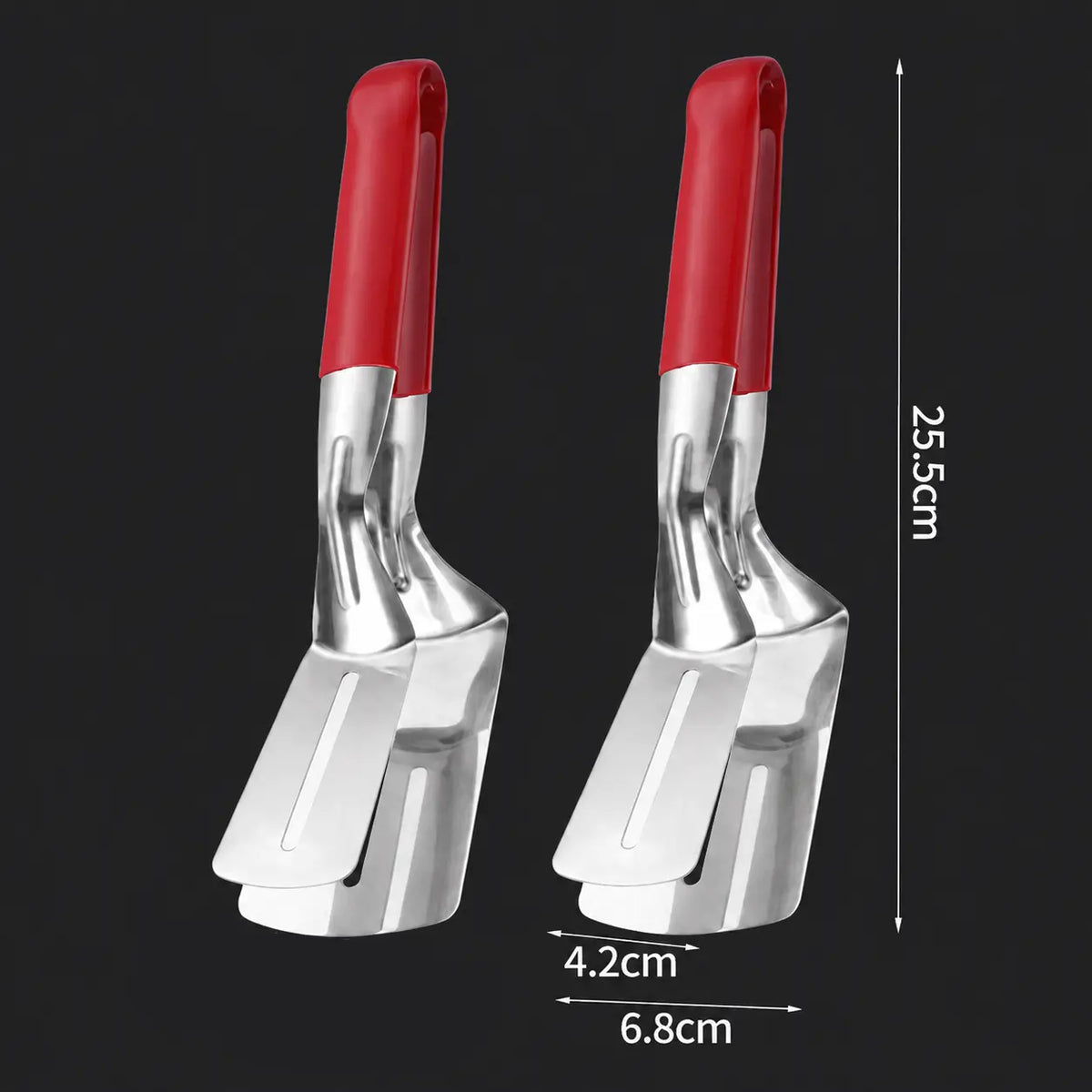 2-in-1 Spatula Tongs – Flip and Grab with One Tool