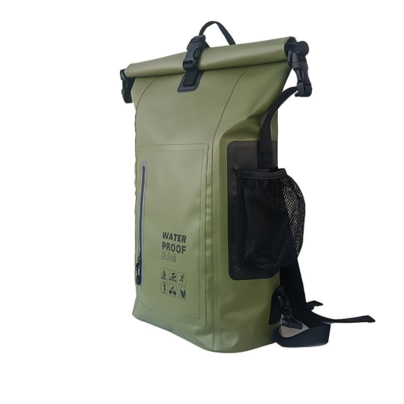 Wasserdichter Rucksack 25L – Drybag mit Rolltop für Outdoor