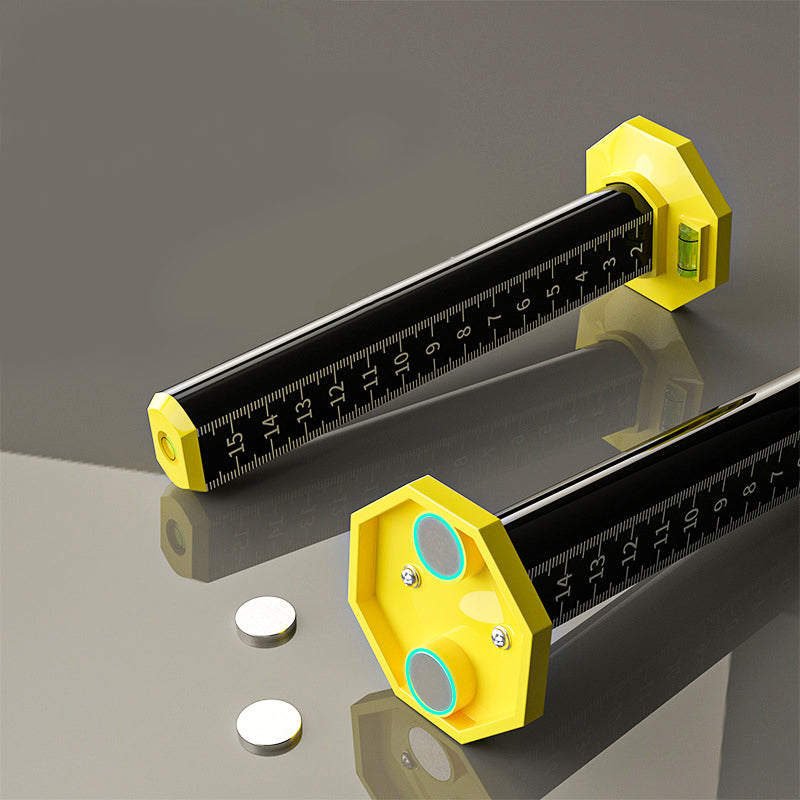 Magnet Wasserwaage für Fliesen Bau Präzise Ausrichtung product image 4