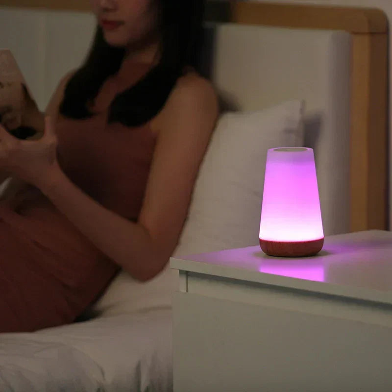 Dimmable night light with remote control and timer function