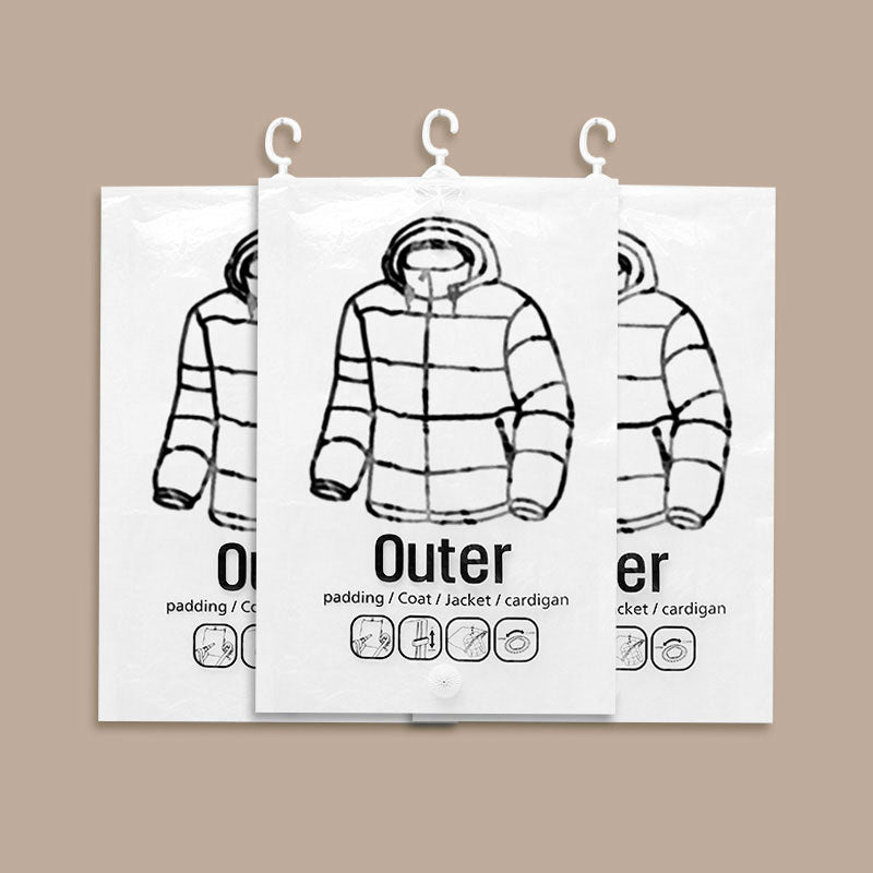 Vakuumbeutel für Kleidung Platzsparende Aufbewahrung Reisen Schrank product image 10