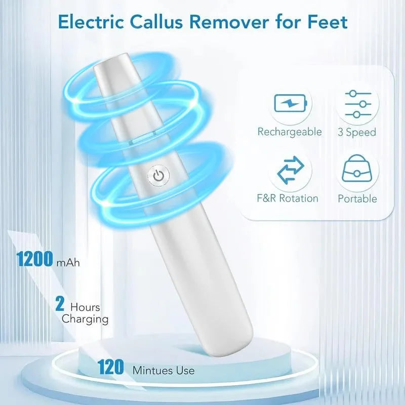 Elektrischer Fußpflege Entferner Gerät Mit Rollenaufsatz product image 3