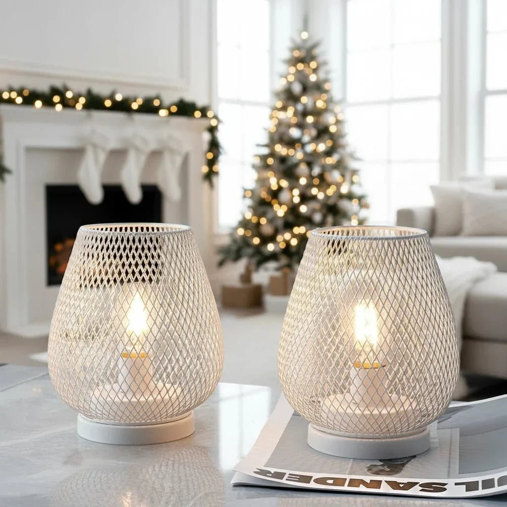 Cordless LED table lamp with warm white light - battery-powered