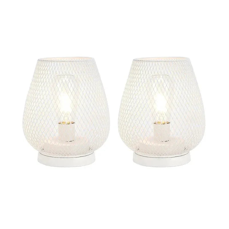 Cordless LED table lamp with warm white light - battery-powered