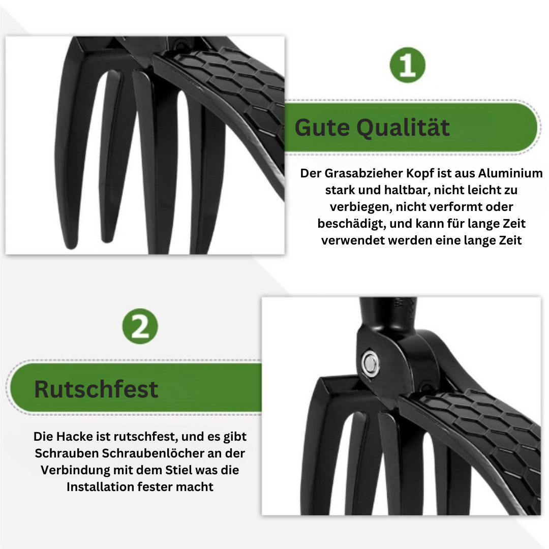 5-claw weed puller - ergonomic gardening tool