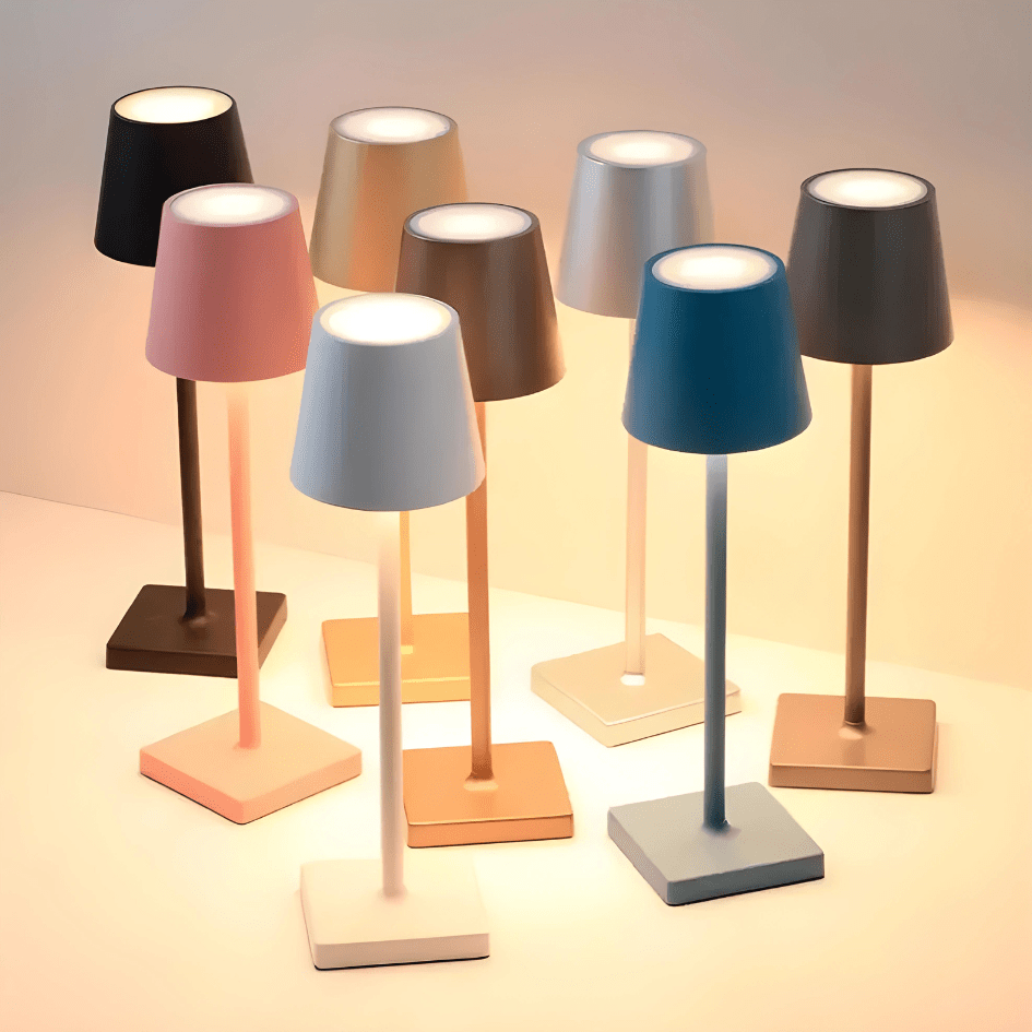 Rechargeable wireless table lamp - LED light for every room
