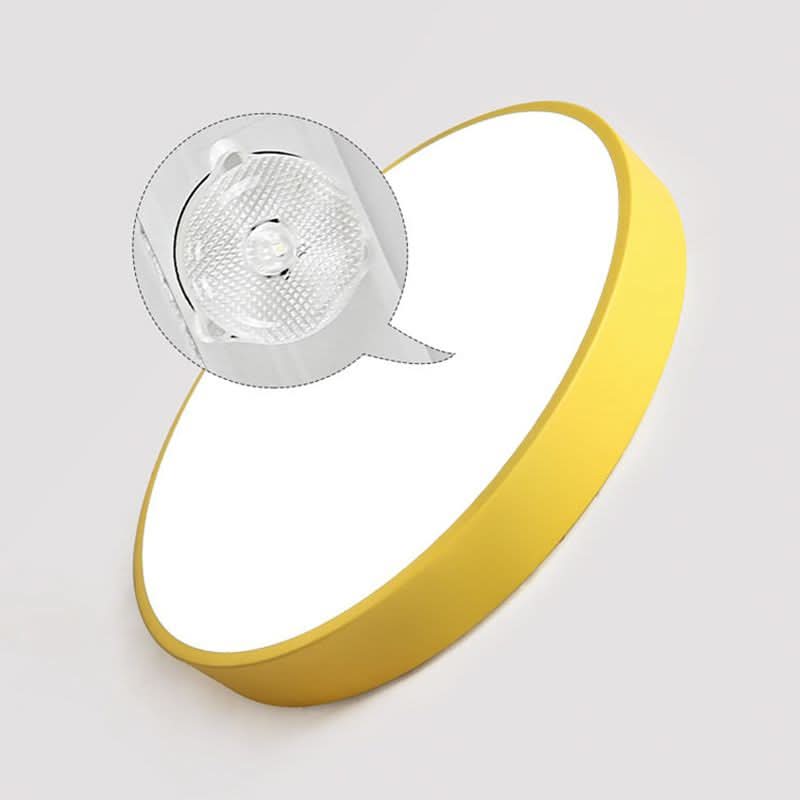 Round LED ceiling light for living room, office, and children's room
