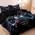 Gaming bedding for children with controller design