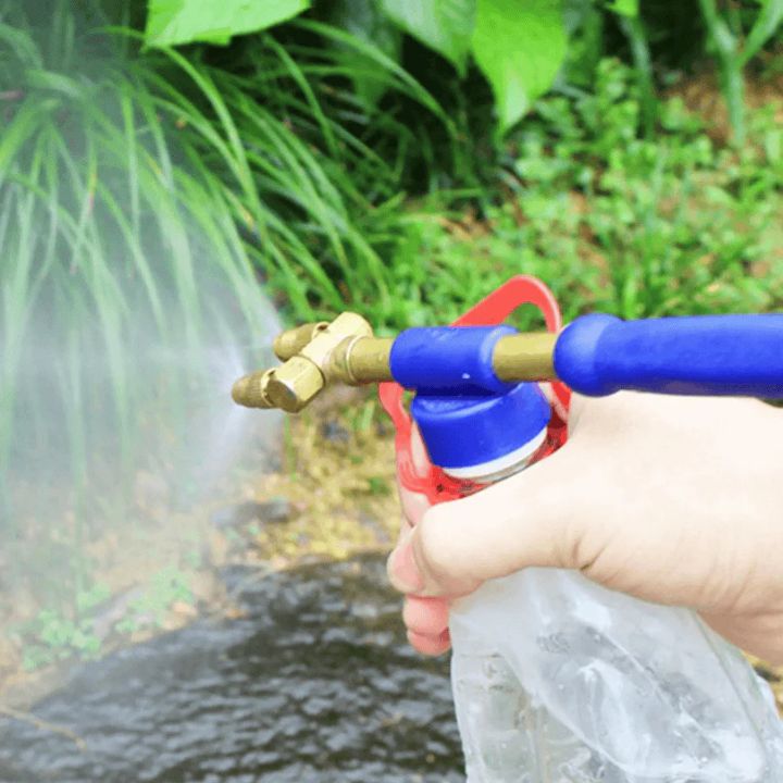 Messing Handsprühgerät mit einstellbarer Düse für Garten und Haushalt