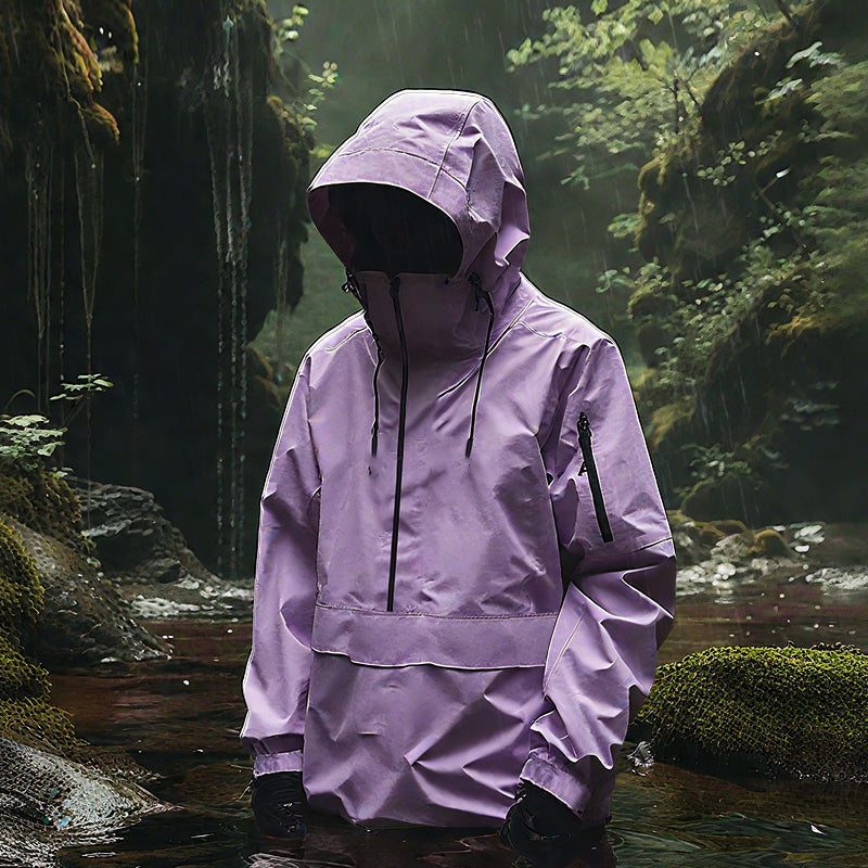 Wasserdichte Damen Outdoorjacke – Regen, Wind und Kälte
