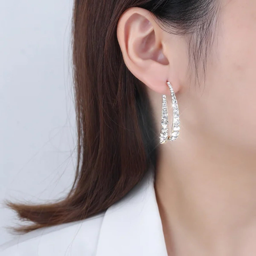 Statement Ohrringe Gebogen Elegant Für Alltag Und Anlässe product image 6