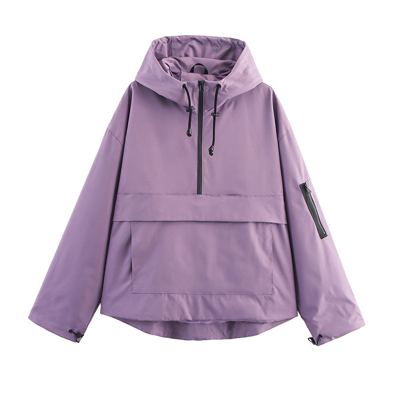 Wasserdichte Damen Outdoorjacke – Regen, Wind und Kälte