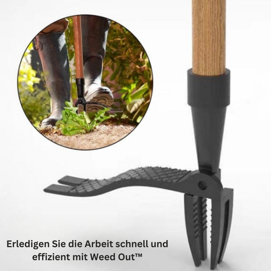 5-claw weed puller - ergonomic gardening tool