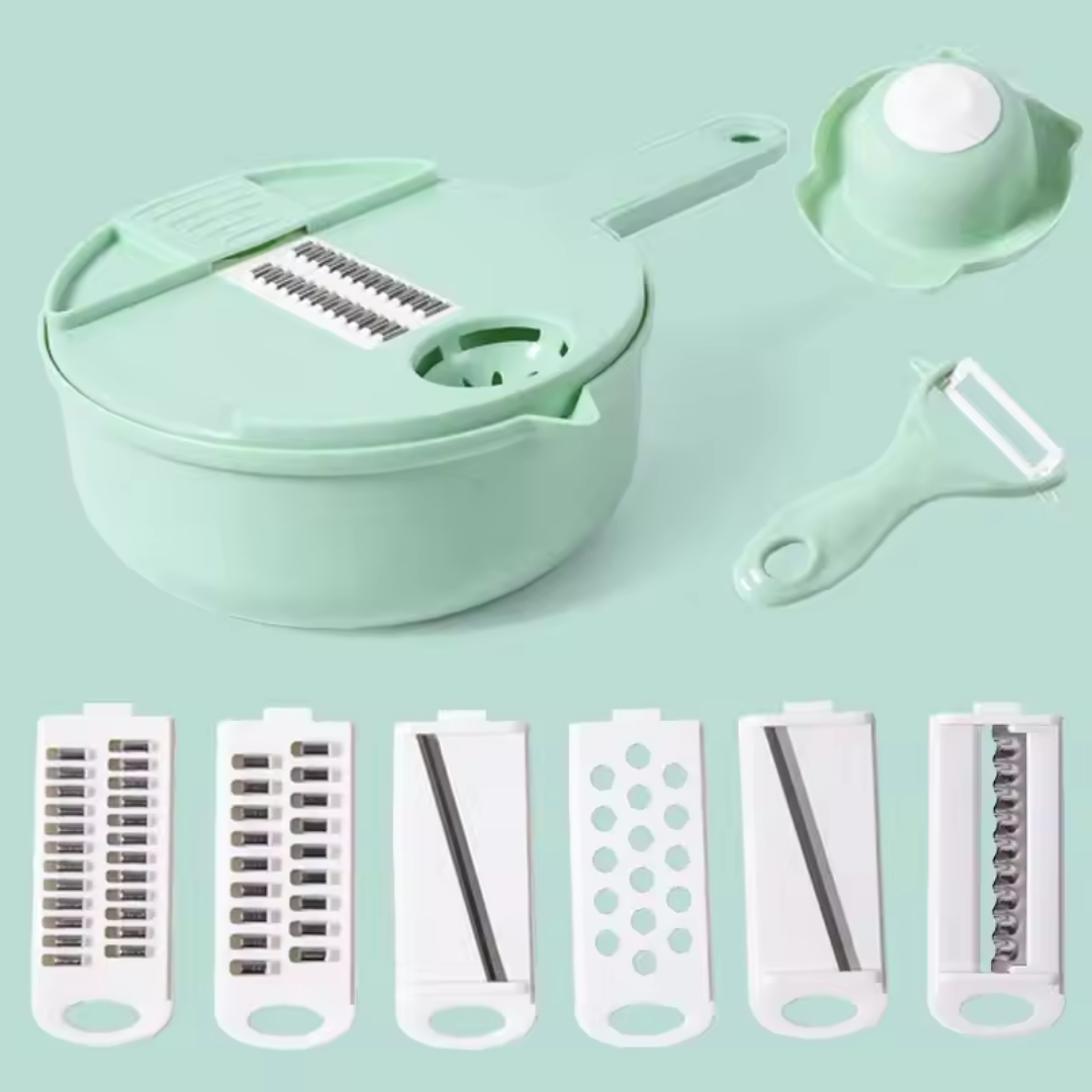 Multifunktionaler Gemüseschneider für Schneiden und Raspeln product image 3