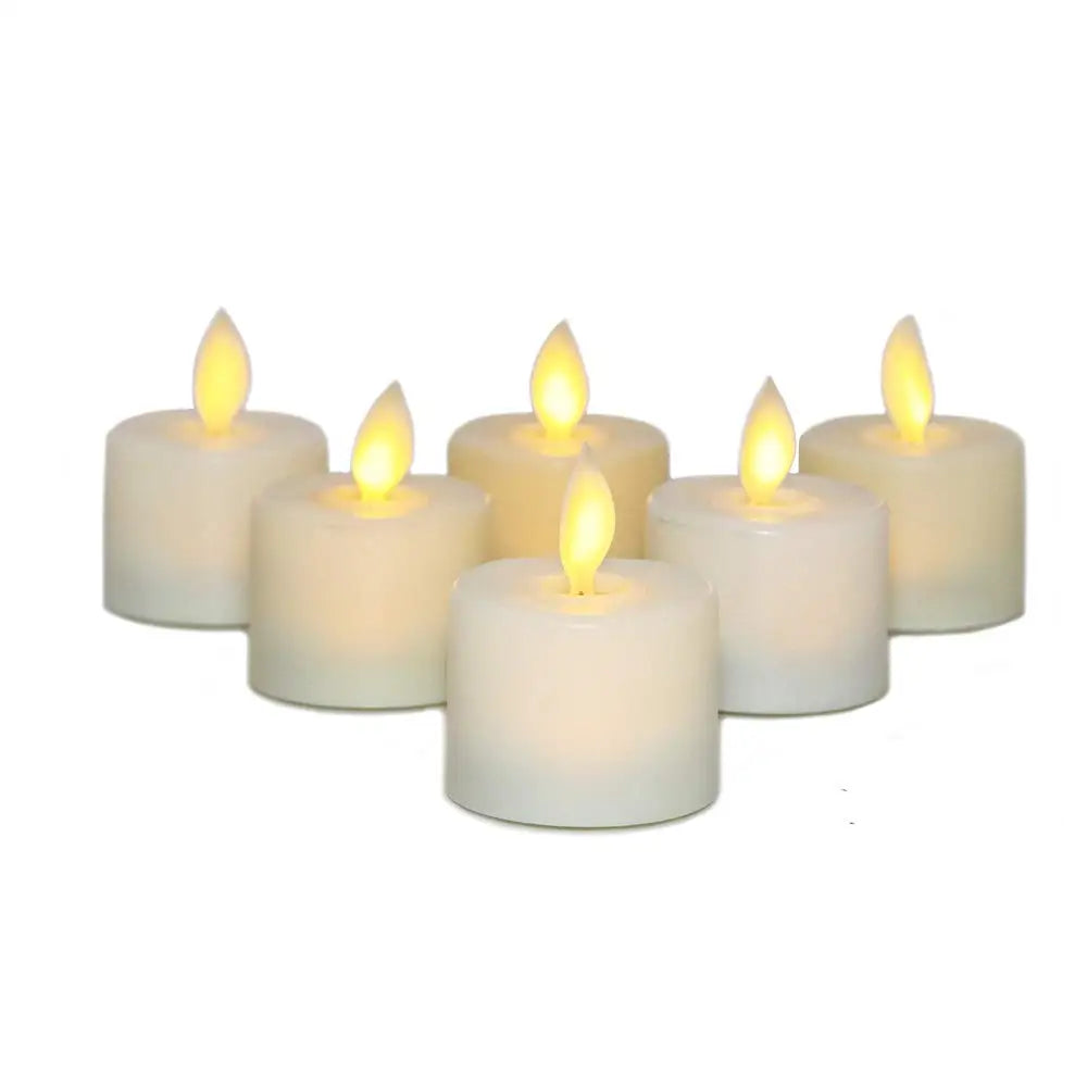 LED candle set with remote control and timer – flameless