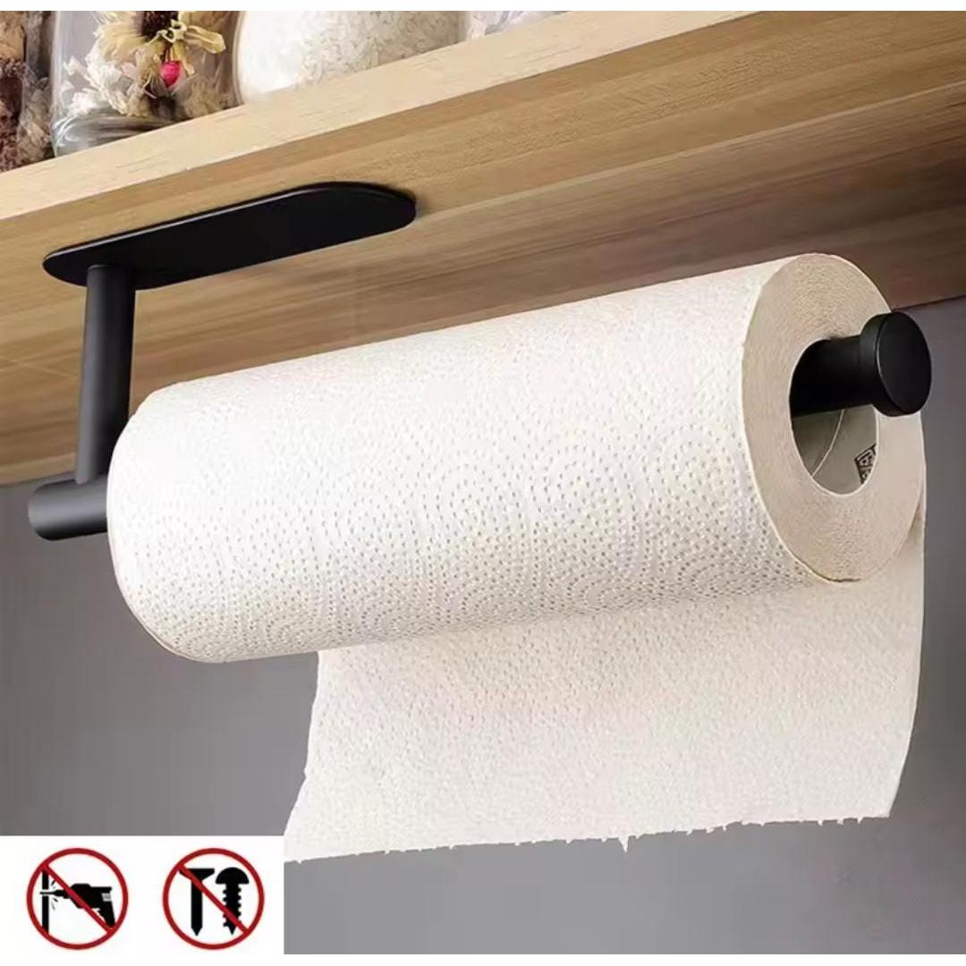 Wandmontierter Küchenrollenhalter aus Edelstahl – ohne Bohren erforderlich